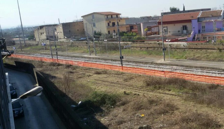 Linea ferroviaria, allargamento di Via Lucania