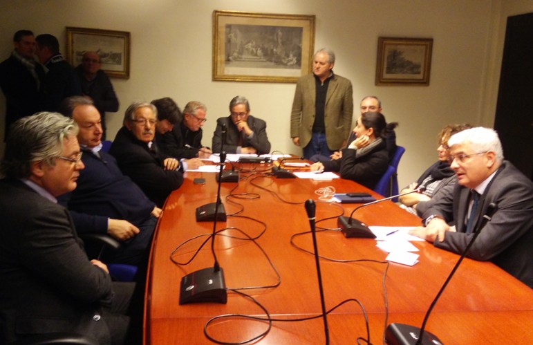 Marcianise - Interporto commissione regionale