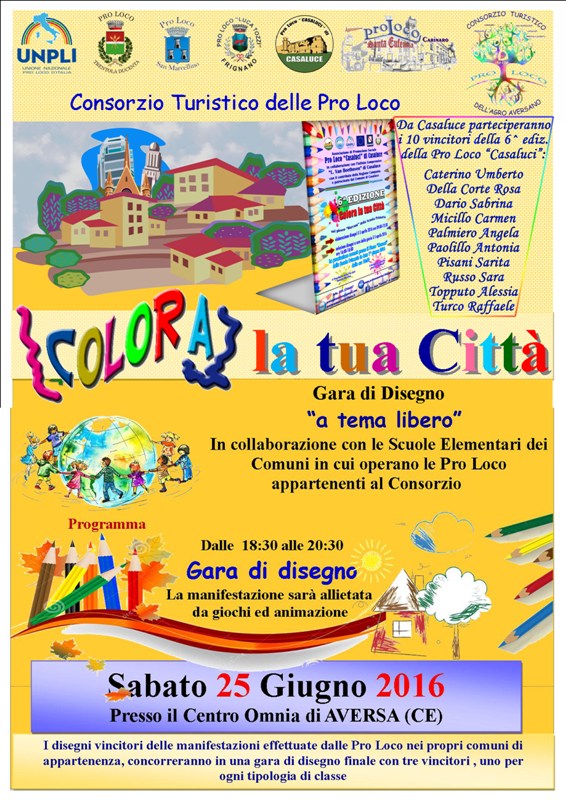 Colora la tua città al consorzio