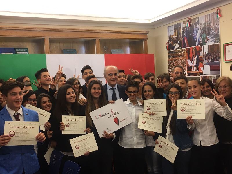 studenti succivo in senato