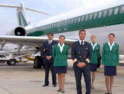 piloti e assistenti di volo Alitalia