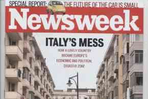 la copertina di Newsweek