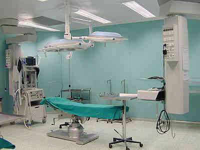 una sala operatorio