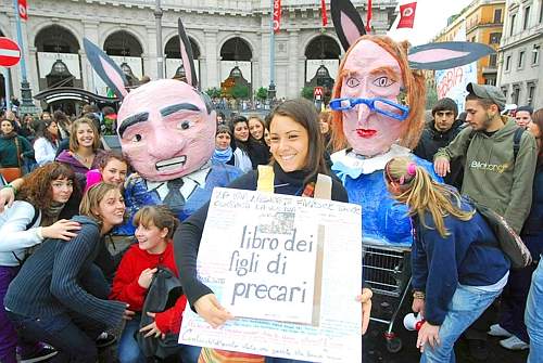 manifestazione degli studenti (Corriere.it)
