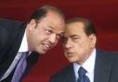 Alfano e Berlusconi