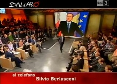 Silvio Berlusconi chiama Ballarò