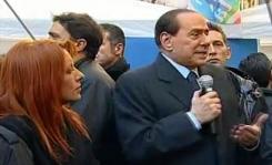 Silvio Berlusconi con Michela Brambilla