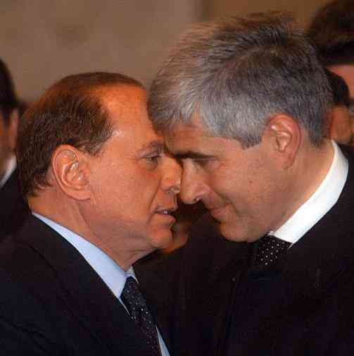 Silvio Berlusconi e Pier Ferdinando Casini