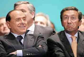 Silvio Berlusconie e Gianfranco Fini