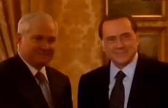 da sin. Gates e Berlusconi