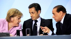 Merkel, Sarkozy, Berlusconi