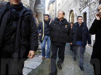 Silvio Berlusconi in Provenza (Nice-Matin.com)