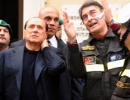 Berlusconi a L'Aquila