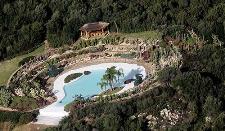 la piscina di Villa Certosa