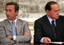 Gianfranco Fini e Silvio Berlusconi