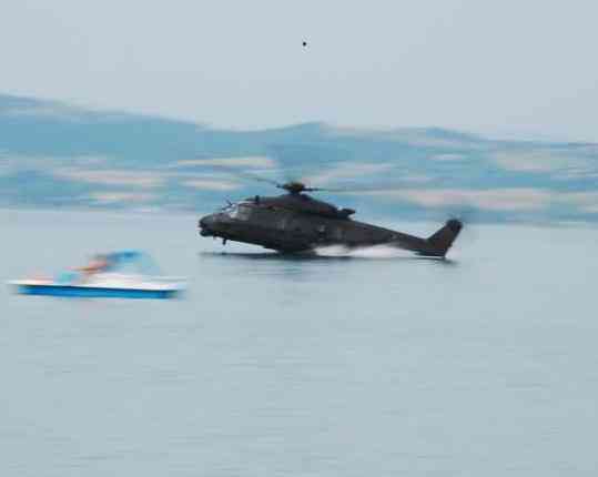 incidente elicottero lago di Bracciano
