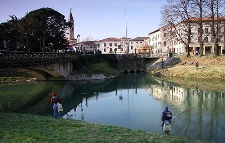 il fiume Monticano a Oderzo