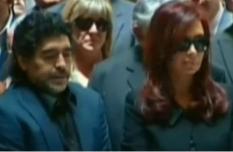 Maradona e Christina Kirchner 