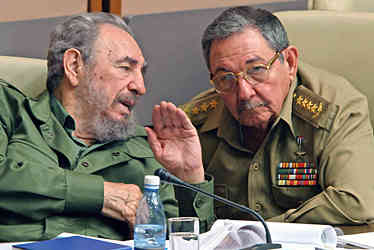 Fidel e Raul Castro
