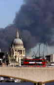 Incendio divampato a Londra
