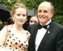 Caroline Giuliani con il padre Rudolph