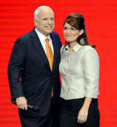 John McCain e Sarah Palin