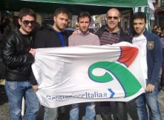 I ragazzi di Generazione Italia di Aversa
