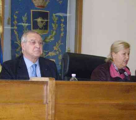 Ciaramella e il prefetto Stasi al vertice del comitato per l'ordine pubblico e la sicurezza tenutosi ad Aversa