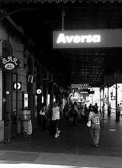 La stazione ferroviaria di Aversa