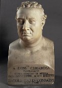 busto di Cimarosa, di Antonio Canova
