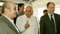  da sin. il prefetto Monaco, il sindaco Petteruti e il presidente Zinzi