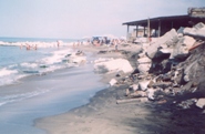 L'erosione della spiaggia