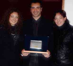 Al centro il regista Paolo Orefice con l’attrice Marianna Illiano e il direttore della Fotografia Francesca Scotto Rosato