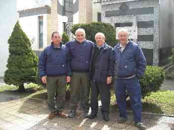 Pietro Paolo Dell'Aversana, Michele Parolisi, Carmine Dell'Aversana e Giuseppe D'Errico