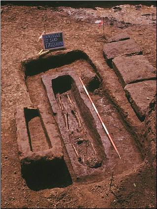 Tomba del VI secolo d.C. in località Briccelle