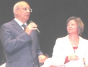 Il sindaco Picierno con la dirigente Ragosta