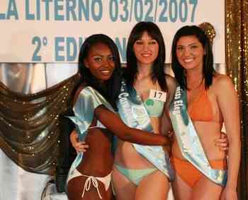 Le tre Miss finaliste dello scorso anno