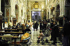 La Basilica occupata