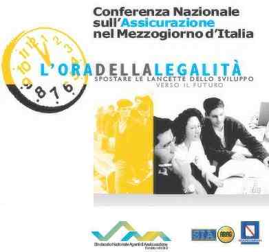 Conferenza Nazionale sull'Assicurazione nel Mrzzogiorno d'Italia