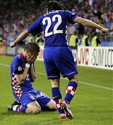 il gol della Croazia (foto Repubblica.it)