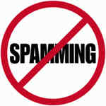No spamming