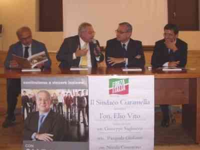 da sinistra: Sagliocco, Ciaramella, Giuliano, Cosentino