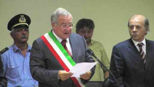 Domenico Ciaramella durante l'assise di lunedì 9 luglio 2007