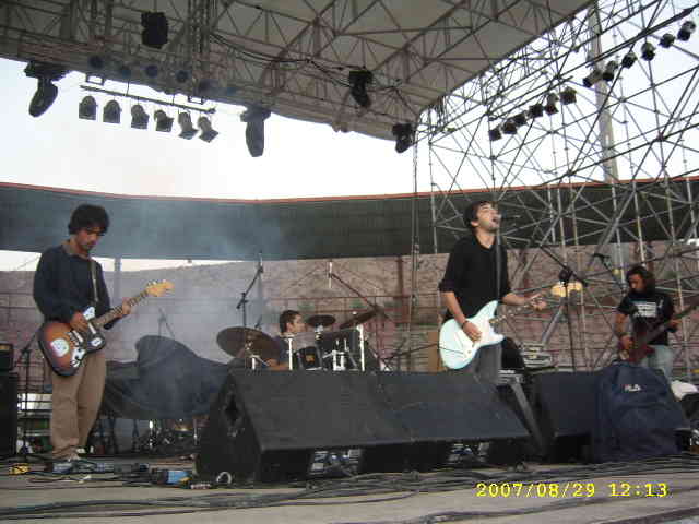 i Regan, vincitori del Caserta Rock Fest 2007