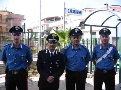 i Carabinieri di Gricignano