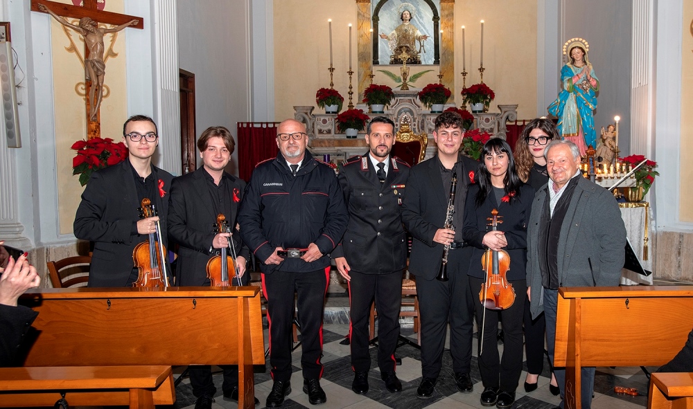 Casaluce, il gruppo musicale "Johann" incanta il pubblico della chiesa di  Aprano - Pupia.tv