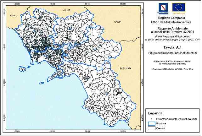 Mappa del rapporto ambientale