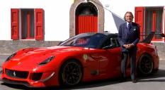 Montezemolo e la Ferrari 599