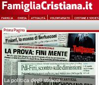 l'anticipazione sul sito on line di Famiglia Cristiana