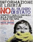 Il manifesto dell'evento del 1 luglio